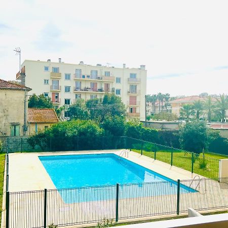 Les Palmiers - Appartement Avec Piscine Proche Plages - Wifi Et Clim Antibes Luaran gambar