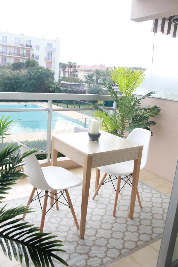Les Palmiers - Appartement Avec Piscine Proche Plages - Wifi Et Clim Antibes Luaran gambar